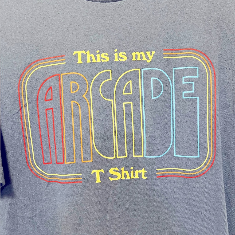 “This is my Arcade Shirt” Graphic Tee Size XXL Tall